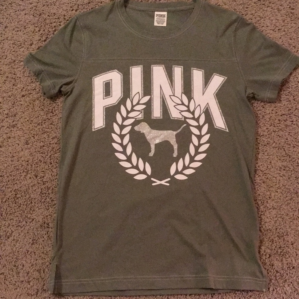 Army green Victoria Secret Tee XS